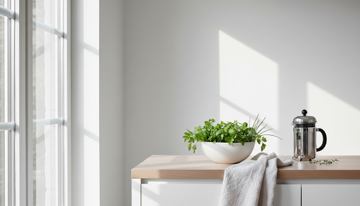 In the kitchen — slow living through cooking