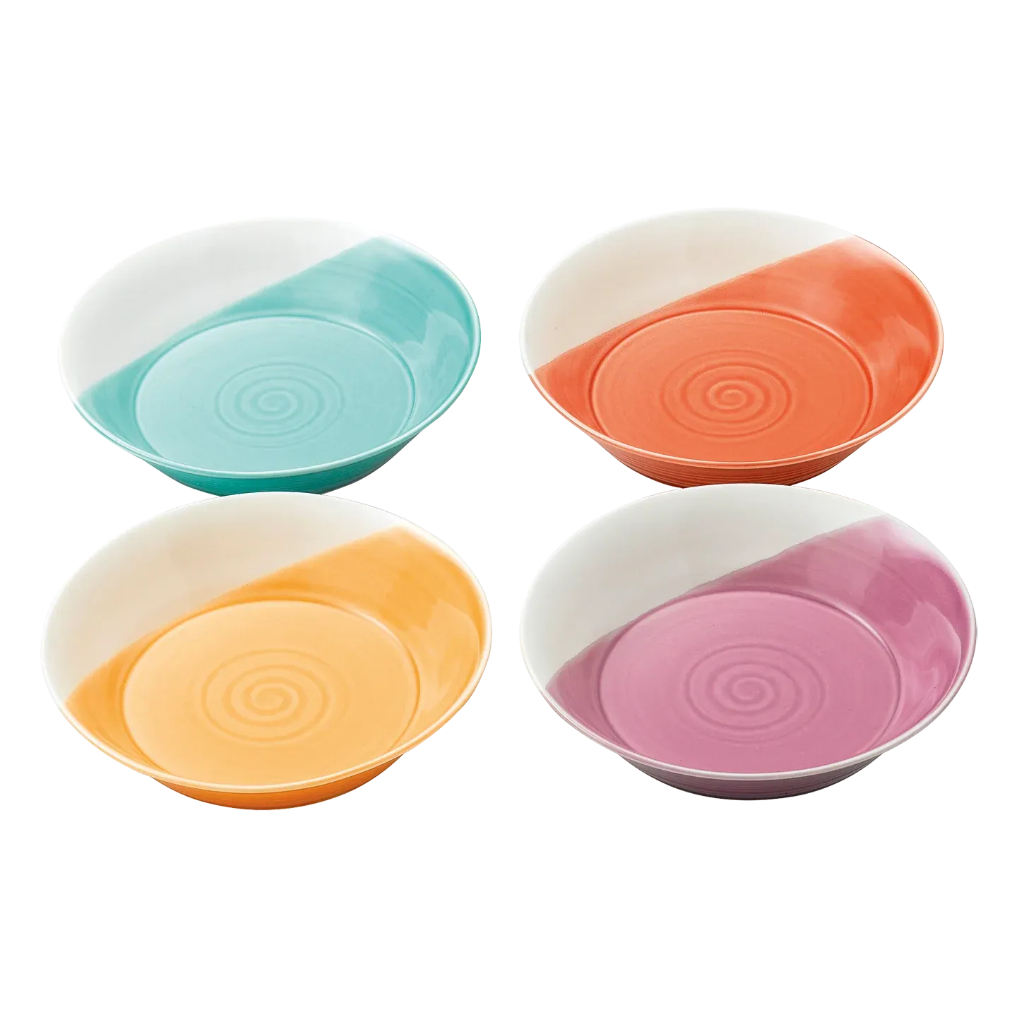 1815 Bright Pasta Bowls, Set of 4