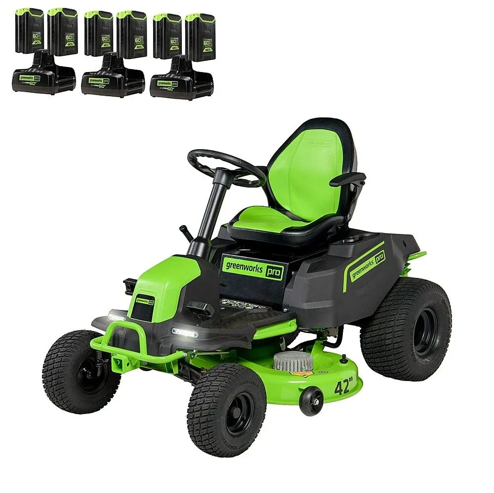 80V 42" CrossoverT Riding Lawn Mower