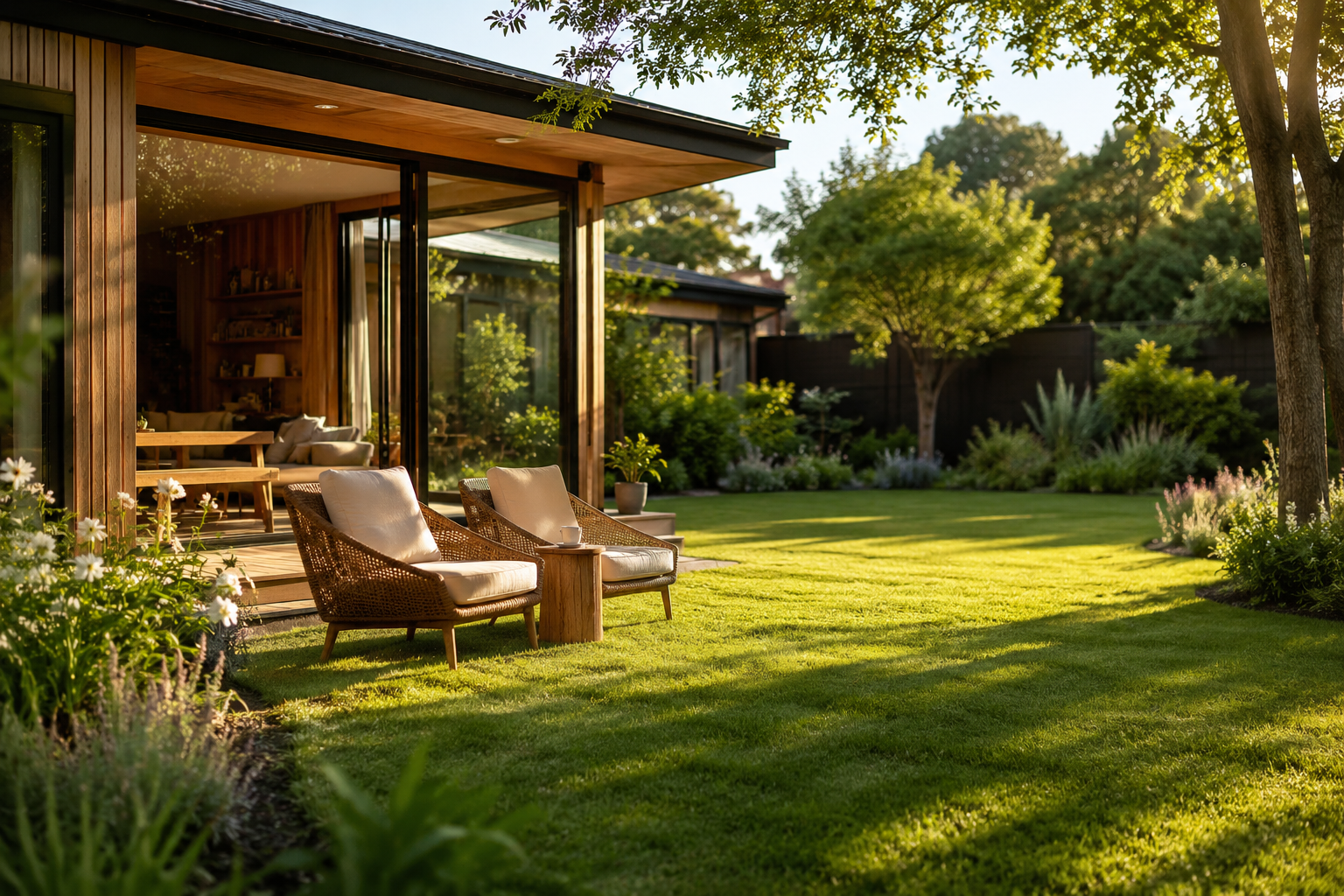 A Garden That Almost Takes Care of Itself